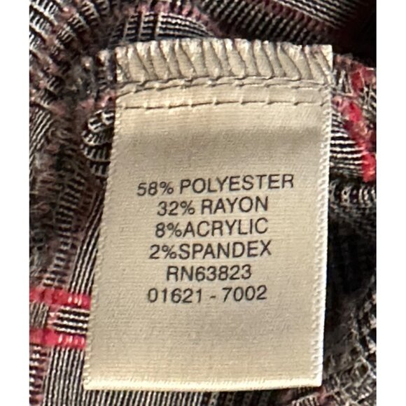 Women's Christopher & Banks Stretch Button-Down Blouse Polyester Blend Size S - Picture 12 of 16